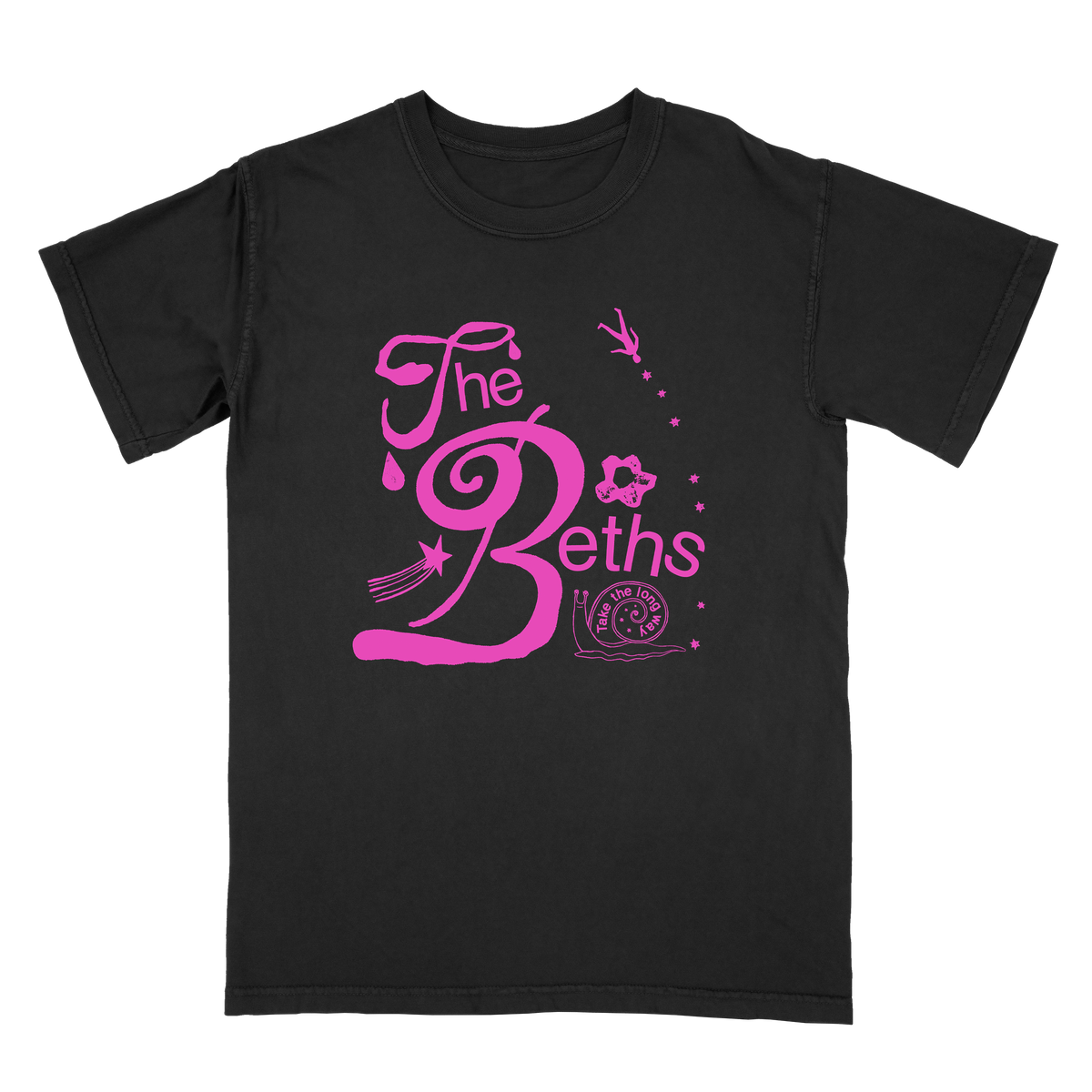 'Take The Long Way' Snail Tee
